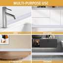 2 x Peel and Stick Splash Guard for Countertop, Shower Water Dam Barrier, Waterproof Caulk Seal Strip for Kitchen and Bathroom Sink Cooktop Edge (White, 39" L x 0.59" H)