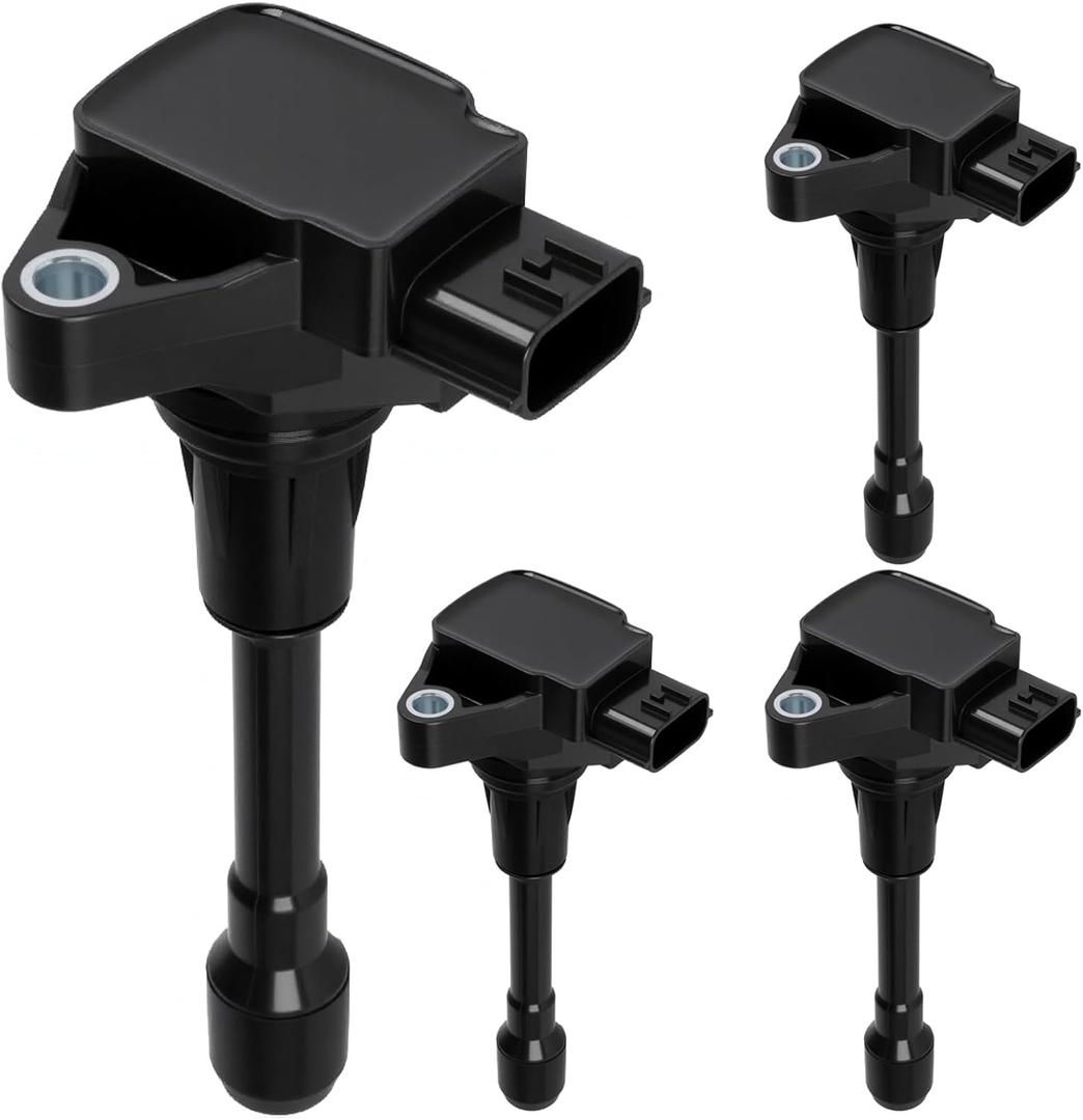SCITOO Ignition Coil Coils Pack fits for Nissan Armada 5.6L 2017-2019 for Infiniti QX80 5.6L 2014-2019 for Infiniti QX56 5.6L 2011-2013 IGC0082 UF650 C1835 set of 4