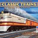 Train Calendar 2026 Classic Railroad Trains Gifts For Train Lovers by Larry Grossman Monthly Wall Calender 12 Month | American Made In The USA