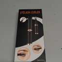 Electric Eyelash Curlers, 2025 Upgrade Heated Eyelash Curler for Women,Mini Electric Eye Lash Curler with 3 Heat Modes,Fast Heat up in Finalize Eyelash Holder Tool (Black/1pcs)