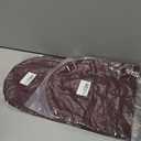 2 x PAGE ONE Mens Winter Slouchy Beanie Warm Fleece Lined Skull Cap Baggy Cable Knit Hat (Wine Red)