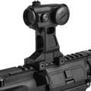 2.91" Centerline Red Dot Riser Mount, Tactical Picatinny Rail Riser Scope Mount for T1 T2 Optic Sight, Fit for 20mm Picatinny Rail