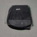 Portable Puppy Playpen Indoor, Small Dog Playpen, Pop Up Kitten Cat Play Pen Tent for Outdoor, Foldable Pet Cage Crate Kennel with Zip Gate Top Cover Bottom for Travel Camping RV Car (Black)