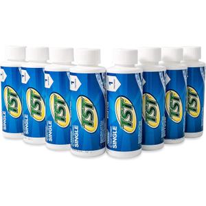 Camco TST Blue Enzyme Toilet Treatment - Formaldehyde Free - Breaks Down Waste And Tissue - Septic Tank Safe -Treats up to 8-40 Gallon Holding Tanks - (8) 4 oz Bottles (41501)