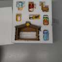 JOYIN 13 PCS Christmas Little Nativity Playset, Reenact Miniature Toys Nativity Set, Christmas Manger Scene for Kids, Present, Xmas Decorations