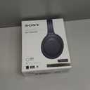 Sony WH-1000XM4 Wireless Premium Noise Canceling Overhead Headphones with Mic for Phone-Call and Alexa Voice Control, Midnight Blue WH1000XM4