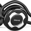 Kinivo BTH220 Bluetooth Headphones (Black, On-Ear, Wireless Music, Hands-Free Calling, Built-in Mic, Foldable, Memory Form Earpads, Travel Bag)
