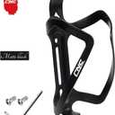 CNC Bike Water Bottle Holder, 2-Pack Bike Water Bottle Cage for Road Bike/Mountain BikeBlack