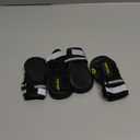 QUMY Dog Shoes for Large Dogs, Medium Dog Boots & Paw Protectors for Winter Snowy Day, Summer Hot Pavement, Water-Resistant in Rainy Weather, Outdoor Walking, Indoor Hardfloors Skid-Resistant Sole, Size 4