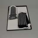 Lux Dual Grip Socks - Soccer Grip Socks for Men and Women. GripArray Performance & Comfort Black No Size