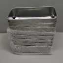 LIANYU Loaf Pans 9x5 Inch, 8 Pack Bread Pans for Baking, Stainless Steel Baking Pans, Loaf Tins for Homemade Bread Brownies and Pound Cakes, Dishwasher Safe (Medium, Silver)