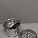 Small Pressure Cooker, Mini Aluminum Alloy Pressure Cooker with Magnetic bottom, Safety and Durable Compact Pressure Canner compatible for induction cookers and gas stoves (3L)