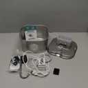 Cat Water Fountain Stainless Steel: Pet Fountains for Cats/Dog Indoor Automatic Waterer Bowls for Drinking Small Animal Water Dispenser Metal Pets Watering Faucet Bottle Auto Kitty Watering Supplies (74oz/2.2L Cat Fountain + 3 Filters)