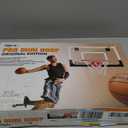 SKLZ Pro Mini Indoor Basketball Hoop - Over The Door  Portable - Great for Home, Dorms, Offices, and Gifts