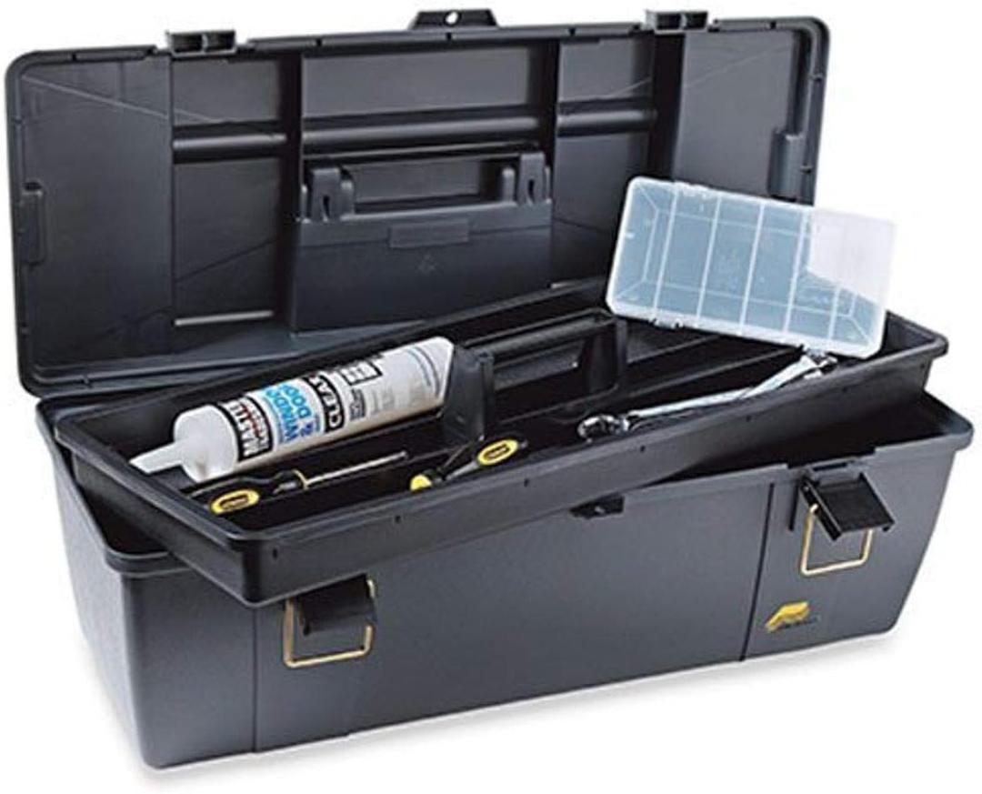 Plano Molding Portable Tool Box, 26 In. W, 11 In. H, iron yellow (682)