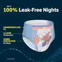 Goodnites Boys' Nighttime Bedwetting Underwear, Size Extra Small (28-43 lbs), 15 Ct