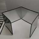 4 Sided Splatter Guard,Foldable Stainless Steel Oil Splatter Screens for Frying,Oil Splash Insulation Board,Nonstick Oil Splatter Guard Stove Insulation Board(L: 30" x W: 11.4" x H: 12")