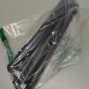 PHITRIC Flag Pole, Tangle Free Spinning Stainless Steel Rustproof Flagpole for 3x5 Sports Fan Outdoor Flags for Outside House (Black, 5FT, Without Bracket)