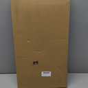 2 Pcs 11 x 17 Inch 3 Ring Binders 1 Inch Rings Heavy Duty View D Ring Binders Economy Holds 11" x 17" Paper for Artwork Blueprints, Office, Home, Work Places(White)