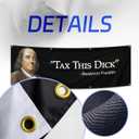 2 x This Guys Funny Flag 2X6Ft Indoor Banner Flag for Bedroom College Dorm Room Decor with 4 Brass Grommets