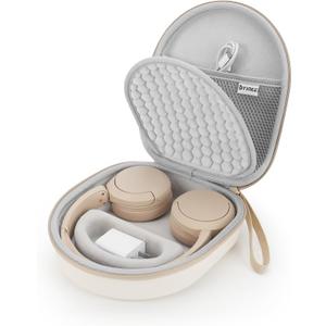 Yinke Hard Case for WH-CH510 /JBL Tune 510BT Headphone, Travel Protective Cover Storage Bag(White)