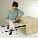 16 Inch Drawer Slides 4 Pairs (8pcs) Side Mount Rails - Heavy Duty Full Extension Ball Bearing  Drawer Slide Glides for Cabinet Kitchen, Dresser Runners - Draw Slides Sliders 100Lb Capacity