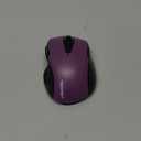 TECKNET Wireless Mouse, 2.4G Ergonomic Optical Mouse, Computer Mouse for Laptop, PC, Computer, Chromebook, Notebook, 6 Buttons, 24 Months Battery Life, 2600 DPI, 5 Adjustment Levels - Purple
