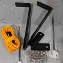 VEVOR Vehicle Awning 6.6'x8.2' Roof Rack Pull-Out Sun Shade UV50+ PU3000mm, Retractable Weatherproof 4x4 Side Awning for SUV Outdoor Camping & Overland (Hardware Included), w/Waterproof Storage Bag