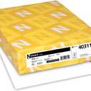 Neenah Paper 40311 Exact Index Card Stock, 90lb, 94 Bright, 8 1/2 x 11, White, 250 Sheets, (Pack of 1)