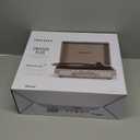 Crosley CR8005F-TE Cruiser Plus Vintage 3-Speed Bluetooth in/Out Suitcase Vinyl Record Player Turntable, Taupe