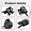 2 x Tank-type Blower Sweep Valve Compatible With 3.6L 3.0L Buick Enclave LaCrosse Cadillac ATS CTS SRX XTS Chevy Caprice Equinox Impala GMC Acadia Canyon Terrain Replaces OE 12610560 12690512