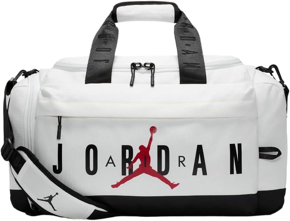 Nike Jordan Velocity Duffle Bag, White, modern, White, modern