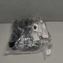 48 Pack Table Number Holder, 3 Sizes Wire Photo Holder Picture Name Menu Clips Memo Note Cards Stand for Wedding Reception Anniversary Birthday Centerpieces Office Memo Photo (Black)