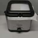 Chefman Fry Guy, The Most Compact & Convenient To Deep Fry Comfort Food, Restaurant-Style Basket With A 1.6-Quart Capacity, Easy-View Window & Adjustable Temp Control, Stainless - 1.5 Liter