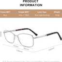 RB. Pilot Reading Glasses for Women Blue Light Blocking Computer Glasses Spring Hinge Readers Metal Frame Acetate Legs (Pink Frame Silver Bridge)
