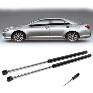 Front Hood Lift Supports Gas Springs Shocks Struts 6333 for 2007-2011 Toyota Camry Set of 2, PM1102, 5345006042, 5345006041, 9804VL, 24761, 10030744, 550017, 5344006050, with Screwdriver for Install