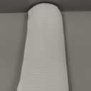 Knee Pillow, Semi Roll Pillow Memory Foams Leg Pillows Lumbar Support Pillow Half Moon Bolster Pillow for Legs, Knees, Lower Back, Head