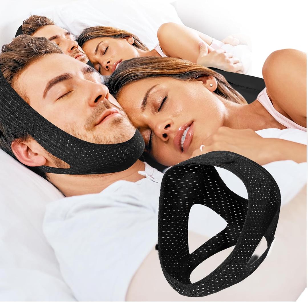 Anti Snore Chin Strap Snore Stopper for Sleeping Comfortable Stop Snoring Solution