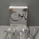 KINGSTONE Silverware Set With Serving Utensils, 65 Piece Flatware for 12, 18/10 Cutlery With 5 Piece Serving Utensil Set - Modern and Original Design, Dishwasher Safe