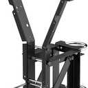 Buzzlett 9594 Basketball Backboard Mounting Kit - Compatible with Lifetime Backboards Only, Heavy-Duty Steel Brackets with 3 Installation Options (Wall, Roof, Pole), Weatherproof for Outdoor Use