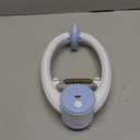 Interactive Cat Toys for Indoor Cats, Automatic Electric Flying Bird Feather Wand Toy, Best Kitten & Adult Cat Enrichment Toy Hanging Electric Kitty Toys for Bored Cats, Light Blue