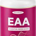 5 x EAA Capsules 1200mg, Amino acids Supplement for Women&Men- Essential Amino Acids - Non-GMO, Gluten Free, Vegan,90 Capsules