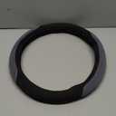 Skechers Steering Wheel Cover,14.5-15 Inch Universal Memory Foam Car Steering Wheel Covers Breathable Anti-Slip Steering Wheels Accessories for Men Women (Black & Grey)