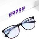 Distance Nearsighted Glasses Women,Cateye Near Sighted See Far Vision Farsighted Eyeglass Frame*Not reading glass* (Black Pink)