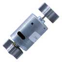 DC 12-24V 4000RPM Brushed Vibration Motor Double-Head High Torque Electric Vibrating Motors with 2 Iron Rotating Mass