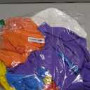 3D Art Painting Classroom Wall Decor Rainbow Bulletin Board Decorations DIY Paint Brush Cutout Rainbow Cloth Back to School First Day of School Chalkboard Decor(Bright Color,85 Inches)