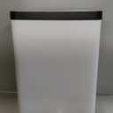Home Zone Living 18.5 Gallon Kitchen Trash Can, Dual Removable Liners for Recycling and Trash & 12-13 Gallon Kitchen Trash Bags with Drawstring Handles (Matte White)
