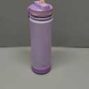 Insulated Stainless Steel Water Bottle with Straw, Ceramic-Lined, BPA-Free & Leak-Proof, 24 oz, Sparkling Lavender