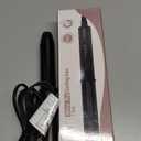 FARERY Travel Curling Iron, 1 Inch Mini Curling Iron Travel Size with 3 Adjustable Temp, 100-240V Dual Voltage, Auto-Off, Ceramic Mini Hair Curler with Keratin&Argan Oil Infuse, Includes Storage Bag