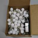 JMEXSUSS 100 LED Connectable Globe String Lights Indoor Bedroom, 33ft Warm White Christmas Lights Plug in with Remote, 8 Modes Hanging Fairy Light Outdoor for Room Classroom Party Valentine Day Decor